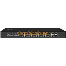 Bộ chia mạng 24-Port 10/100Base-TX PoE Switch G-NET GX-PES-2GX2GT24TP-SFP