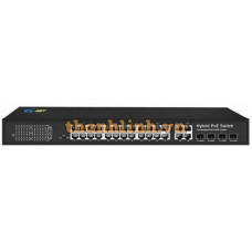 Bộ chia mạng 24-Port 10/100Base-TX PoE Switch G-NET GX-PES-4GXC24TPH-SFP