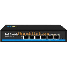 Bộ chia mạng 4 cổng quang 2 cổng RJ45 đồng G-Net GX-PES-4TPH2TX