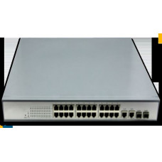 26 Port RJ45 PoE Switch + 2GE/ 2 Gigabit optical Fiber Ports G-Net kênh HHD-1212G/PGE-20AF