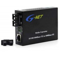 Gigabit Ethernet Single Fiber 1GB ( Converter loại 1 sợi quang ) G-Net HHD-210G-100A/B