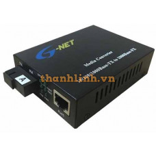 Gigabit Ethernet Single Fiber 1GB ( Converter loại 1 sợi quang ) G-Net HHD-210G-80A/B
