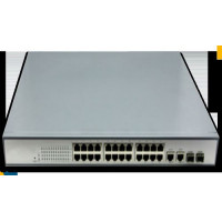 24 Port RJ45 PoE Switch + 2 Gigabit Fiber SFP Ports ( Gigabit ) G-Net kênh HHD-360GX/PGE-AF