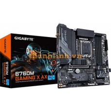 Mainboard Gigabyte B760M GAMING X AX (rev. 1.x) | Intel B760, Socket 1700, Micro ATX, 4 khe DDR5