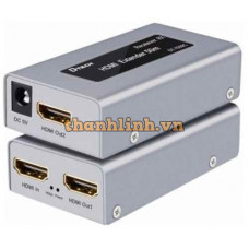 Bộ kéo dài HDMI qua cáp mạng 50/60M DTECH DT-7009C
