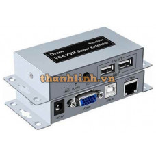 Bộ kéo dài VGA qua cáp mạng 100M DTECH DT-7044