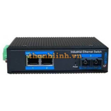 Bộ chuyển đổi quang PoE công nghiệp 10/100/1000Mbps GNETCOM G-IES7102GE-20