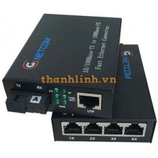 Bộ chuyển đổi quang điện 10/100Mbps GNETCOM GNC-1111S/GNC-1114S