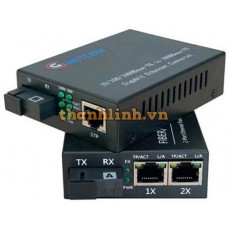 Bộ chuyển đổi quang điện 10/100/1000Mbps GNETCOM GNC-2111S/GNC-2112S