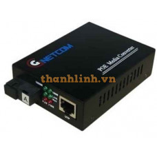 Bộ chuyển đổi quang điện PoE 10/100/1000Mbps GNETCOM GNC-6101GE-20A