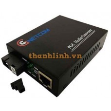 Bộ chuyển đổi quang điện PoE 10/100/1000Mbps GNETCOM GNC-6101GE-20B