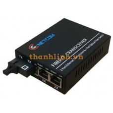 Bộ chuyển đổi quang điện PoE 10/100/1000Mbps GNETCOM GNC-6102GE-20B