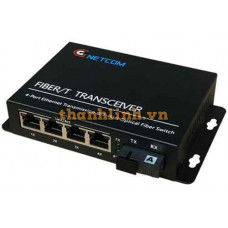 Media Converter GNETCOM GNC-6104FE-25A