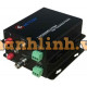 Bộ chuyển đổi Video quang 1 kênh GNETCOM HL-1V1D-20T/R 1080P RS 485/PTZ