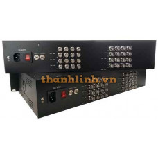 Bộ chuyển đổi Video quang 32 kênh GNETCOM HL-32V-20T/R 1080P