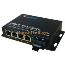 Media Converter GNETCOM HL-POE11004PF