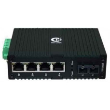 Bộ chuyển đổi quang công nghiệp 10/100Mbps HO-LINK HL-IES-1FX4TX-20