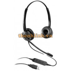 Tai nghe call center nghe 2 bên Grandstream GUV3000