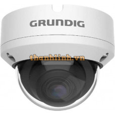 Camera quan sát 5 MP Fixed Dome IP ống kính 2.8 mm Grundig GU-CI-AC5617V