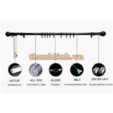 Motor dùng cho rèm cửa ống Zigbee GOMAN GM-CM357Z (Bộ 4.2 mét)