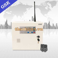 Báo trộm thông minh 24 vùng: 16 vùng không dây, 8 vùng có dây - dùng sim gsm+pstn GSK GSK-A7GSM