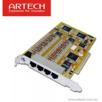Card mở rộng 8 kênh giao tiếp sử dụng cho máy ghi âm AK8 Artech AX8A