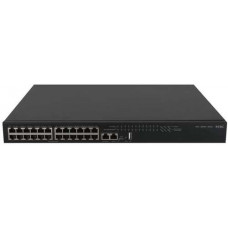 Switch mạng H3C S6520X-26MC-SI, LSPZ2S26MC, L3 Ethernet Switch (24*1/2,5/5GBase-T+1*Slot), (chưa kèm nguồn 2*PSR150-A1-GL) Model LS-6520X-26MC-SI-GL