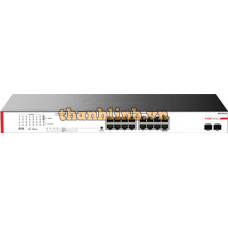 Thiết bị chuyển mạch - 16 ×100/1000BASE-T copper ports (2 uplink ports) Magic BS218F-HP