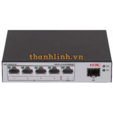 Bộ chia mạng 5-Port GE + 1-Port SFP Web Managed Switch H3C S1600V2-6P
