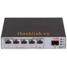 Bộ chia mạng 4-Port GE PoE+ + 1-Port SFP Web Managed Switch H3C S1600V2-6P-HPWR