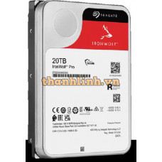 Ổ cứng SEAGATE IronWolf Pro ST20000NE000 SATA,7200rpm,256Cache 20TB