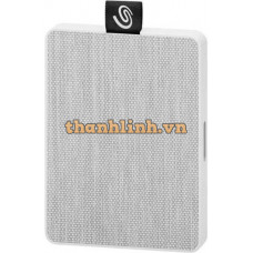 Ổ cứng (EXTERNAL SSD) SEAGATE ONE TOUCH SSD 500GB USB 3.0 - Trắng (WHITE) STJE500402