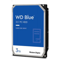 Ổ cứng WD 3TB - BLUE - WD30EZAZ WD HDD Blue 3TB 3.5" SATA 3/64MB Cache/ 5400RPM (Màu xanh)