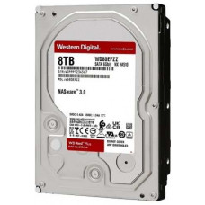 Ổ cứng WD 8.0 -TB WD80EFZZ- RED Plus WD HDD Red Plus 8TB 3.5" SATA 3/ 128MB Cache/ 5640RPM (Màu đỏ)