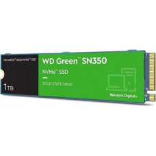 Ổ cứng WDS100T3G0C WD Green SSD 1TB / SN350 NVMe / M.2-2280 / PCIe Gen3x4, 8 Gb/s / (màu xanh Blue)