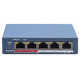 Bộ chia mạng HDParagon 4 Port Fast Ethernet Smart POE Switch DS-SW1105POE-EI