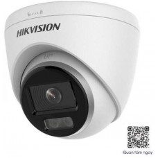 Camera IP bán cầu 2MP - Hỗ trợ thẻ nhớ - Có màu 24/7 Hikvision DS-2CD1327G0-LUF