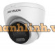Camera bán cầu vát IP ColorVu 4MP - Có màu 24/24 Hikvision DS-2CD1347G2-L