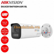 Camera IP thân trụ 4MP Hikvision DS-2CD1B47G2H-LIUF/SL