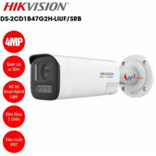 Camera IP thân trụ 4MP Hikvision DS-2CD1B47G2H-LIUF/SRB