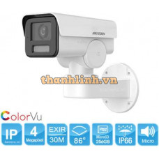 Camera thân quay quét 2MP ColorVu Hikvision DS-2CD1P27G2-LUF