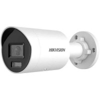 Camera IP 4 MP đèn Led kép thông minh với ColorVu Fixed Mini Bullet Hikvision DS-2CD2047G2H-LIU