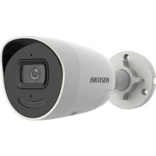 Camera IP 6 MP AcuSense Có còi đèn cảnh báo Fixed Bullet Hikvision DS-2CD2066G2-IU/SL