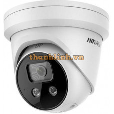 Camera IP 4MP chống báo động giả hỗ trợ đèn và còi báo động Hikvision DS-2CD2346G2-ISU/SL