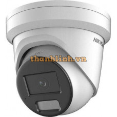 Camera IP 4 MP đèn Led kép thông minh với ColorVu Fixed Turret Hikvision DS-2CD2347G2H-LI(U)