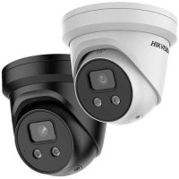 Camera IP 6 MP AcuSense cảnh báo còi đèn Fixed Turret Hikvision DS-2CD2366G2-ISU/SL