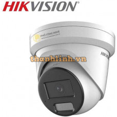 Camera IP 8 MP Smart Hybrid Light with ColorVu Fixed Turret Hikvision DS-2CD2387G2H-LI(U)