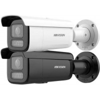 Camera IP 4 MP Acusense cảnh báo còi đèn & đèn Led kép thông minh Zoom mô tơ Varifocal Bullet Hikvision DS-2CD2643G2-LIZS2U/SL