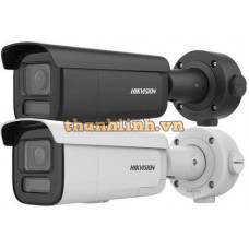 Camera IP 8MP AcuSense cảnh báo còi đèn Zoom mô tơ Varifocal Bullet Hikvision DS-2CD2686G2HT-IZS2U/S(L)(RB)