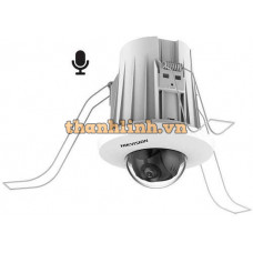 Camera IP Dome 4MP chuẩn nén H.265+ Hikvision DS-2CD2E43G2-U